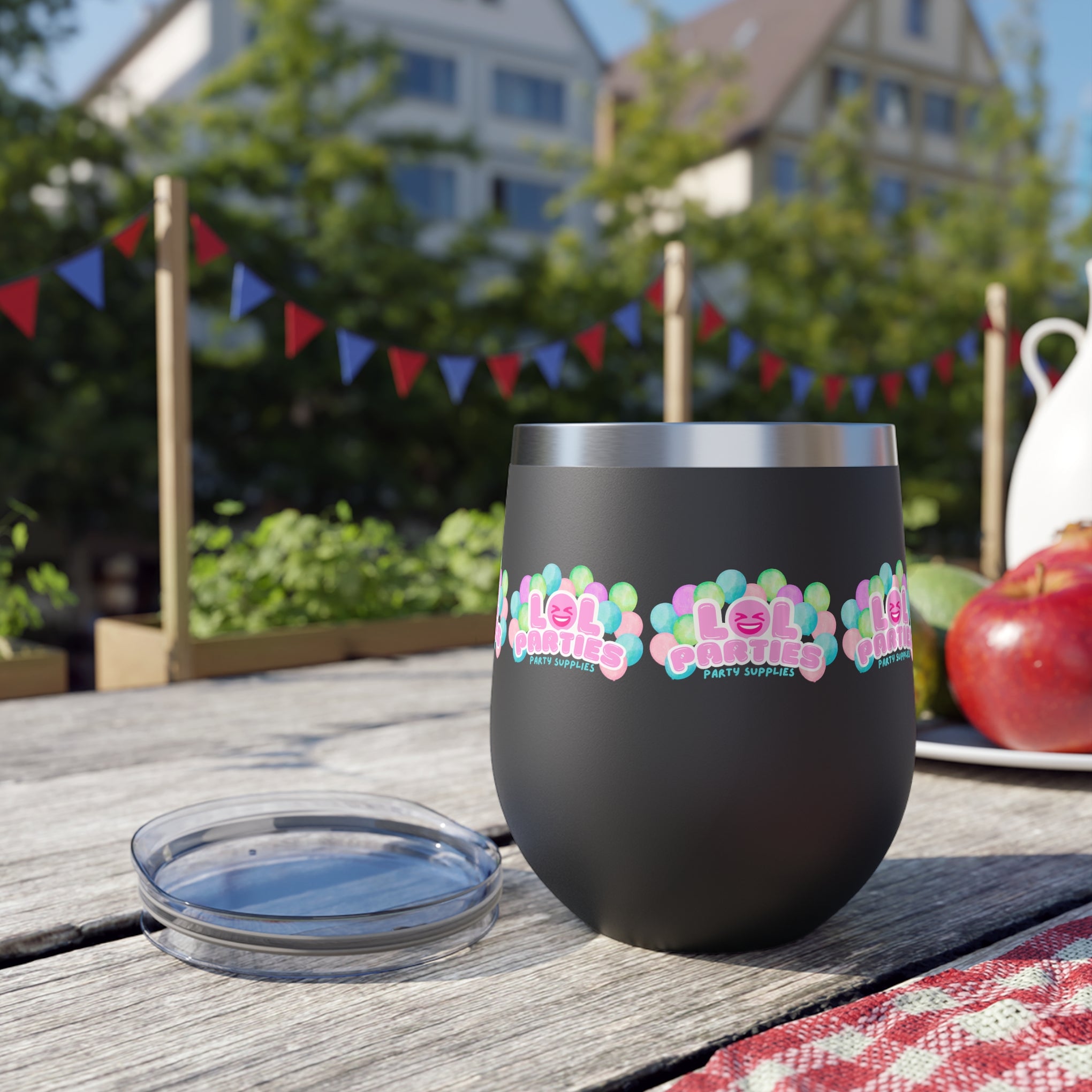 LOL Parties Copper Vacuum Insulated Cup, 12oz