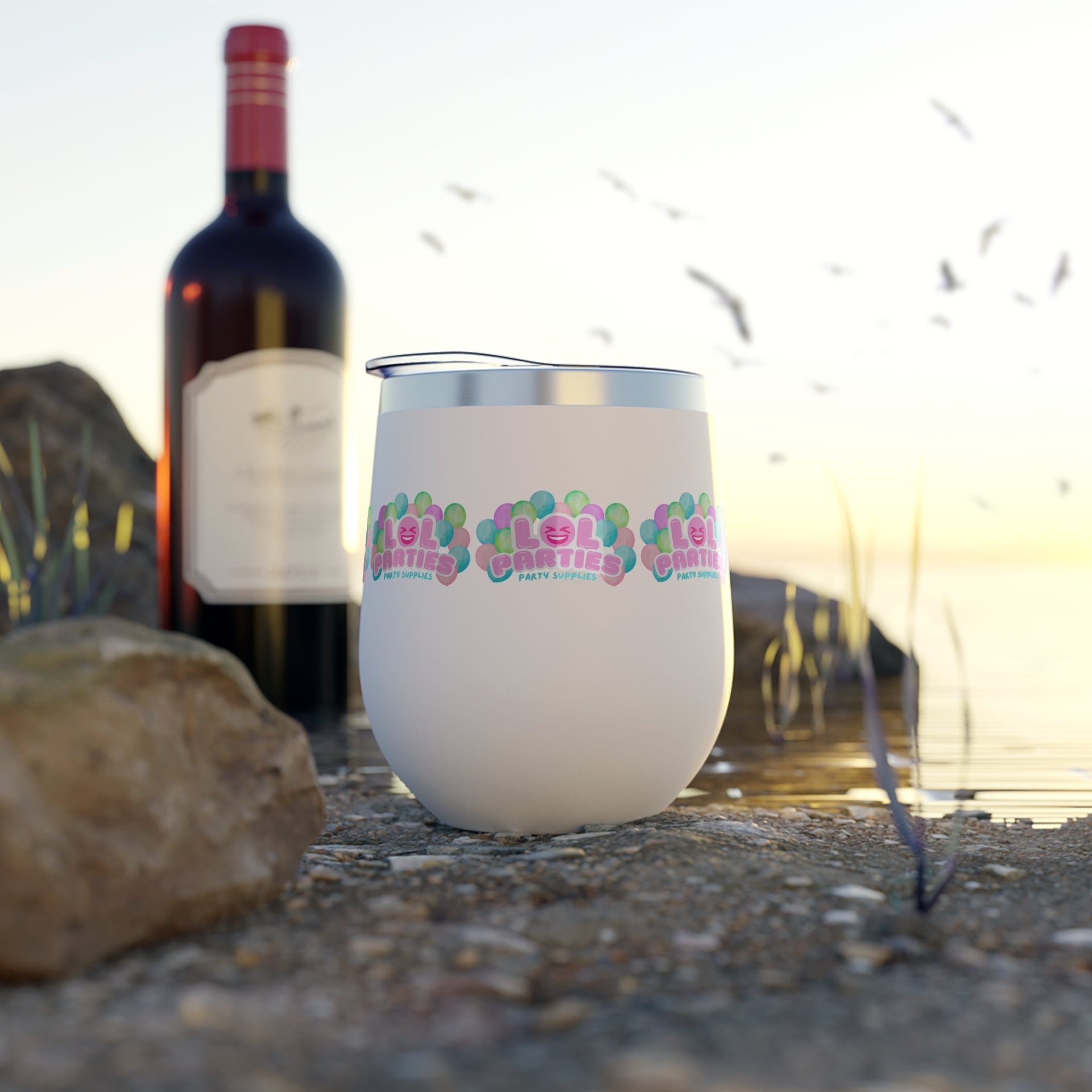 LOL Parties Copper Vacuum Insulated Cup, 12oz