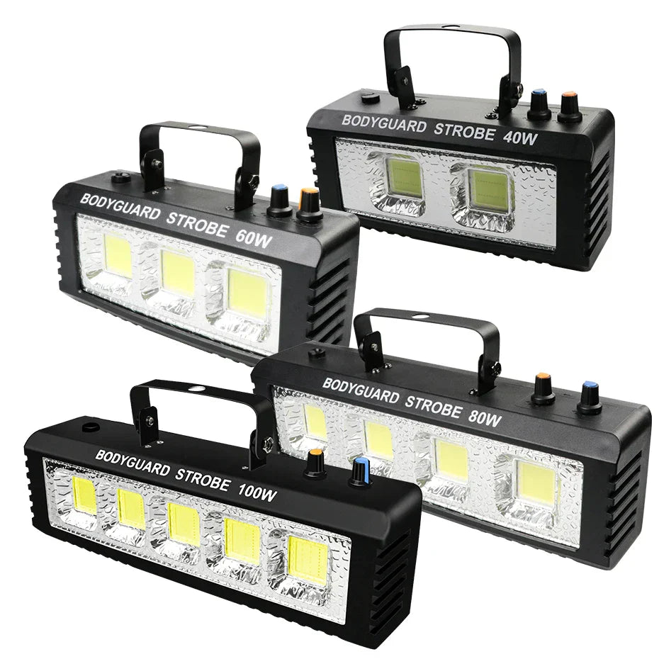 DecorBites™ LED Strobe Lights with Remote Control for Party Stage Lighting