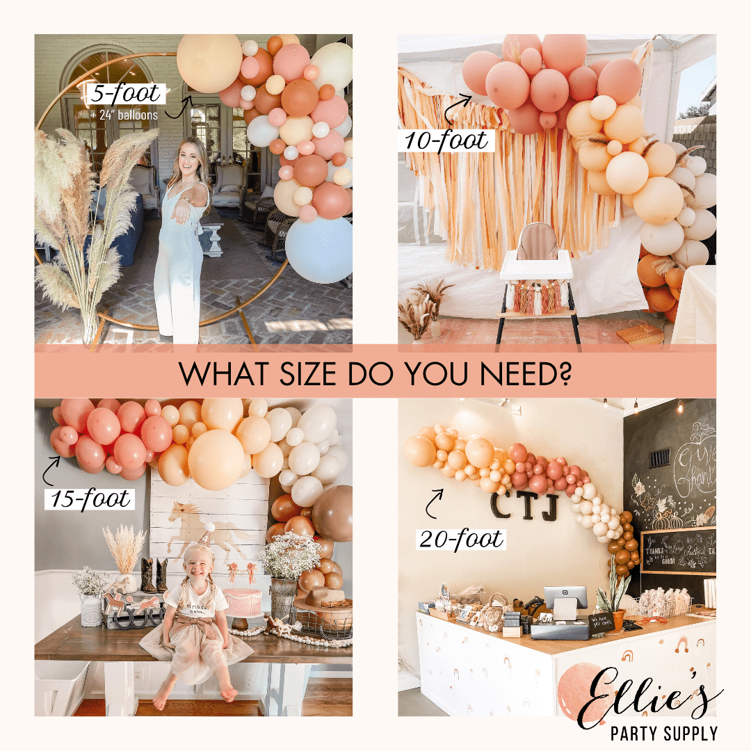 Peppermint Red & Pink Christmas Balloon Garland Kit