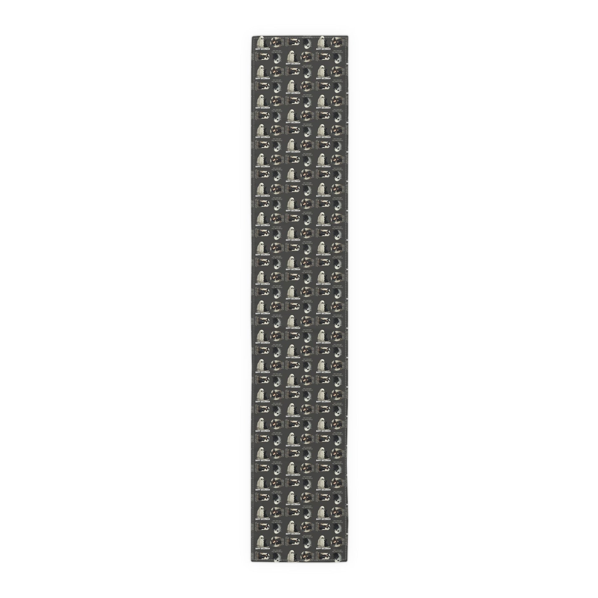 Cat Themed Halloween Table Runner for Festive Decoration