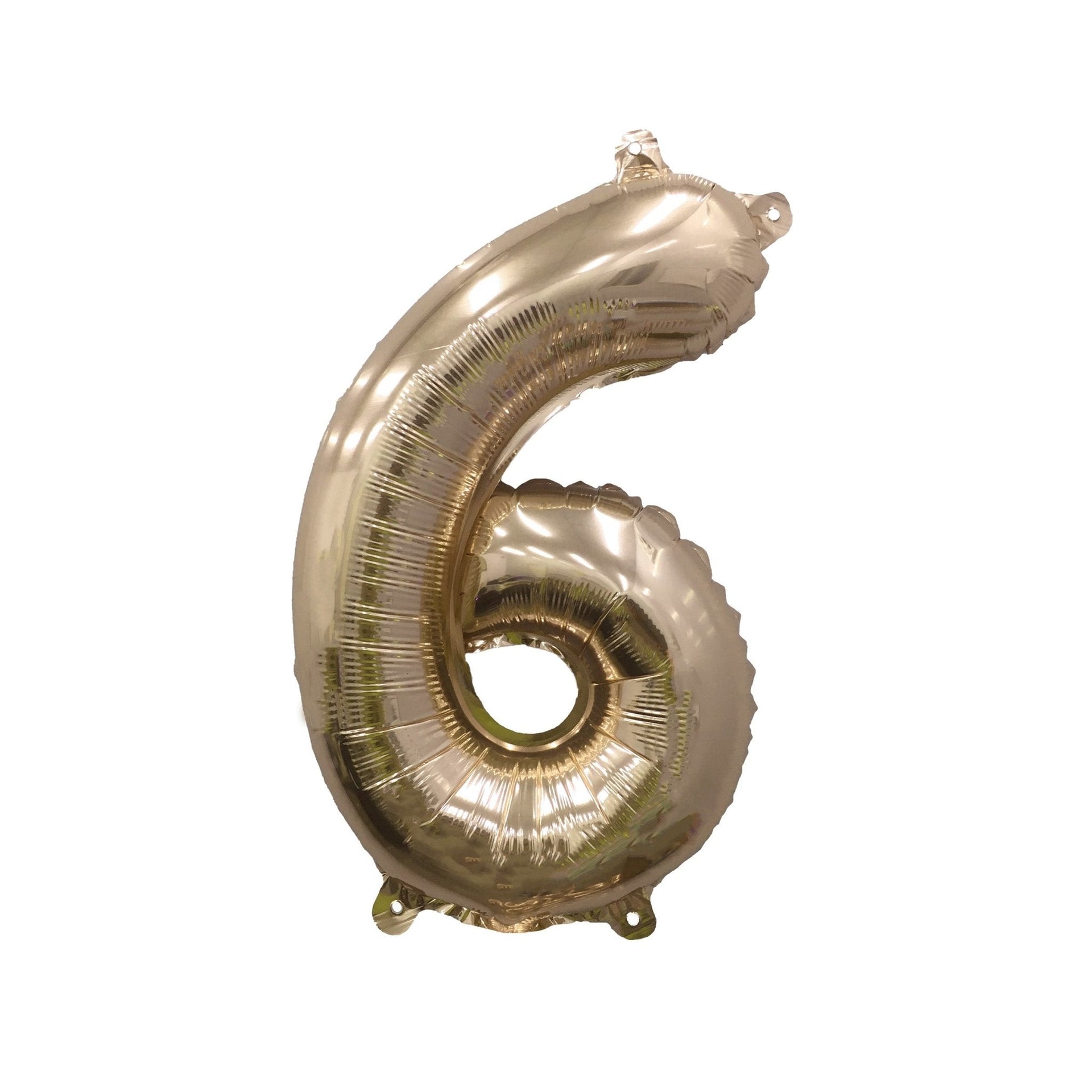 Gold Foil Number Balloon – 32" Party Decor | Ellie’s Party Supply