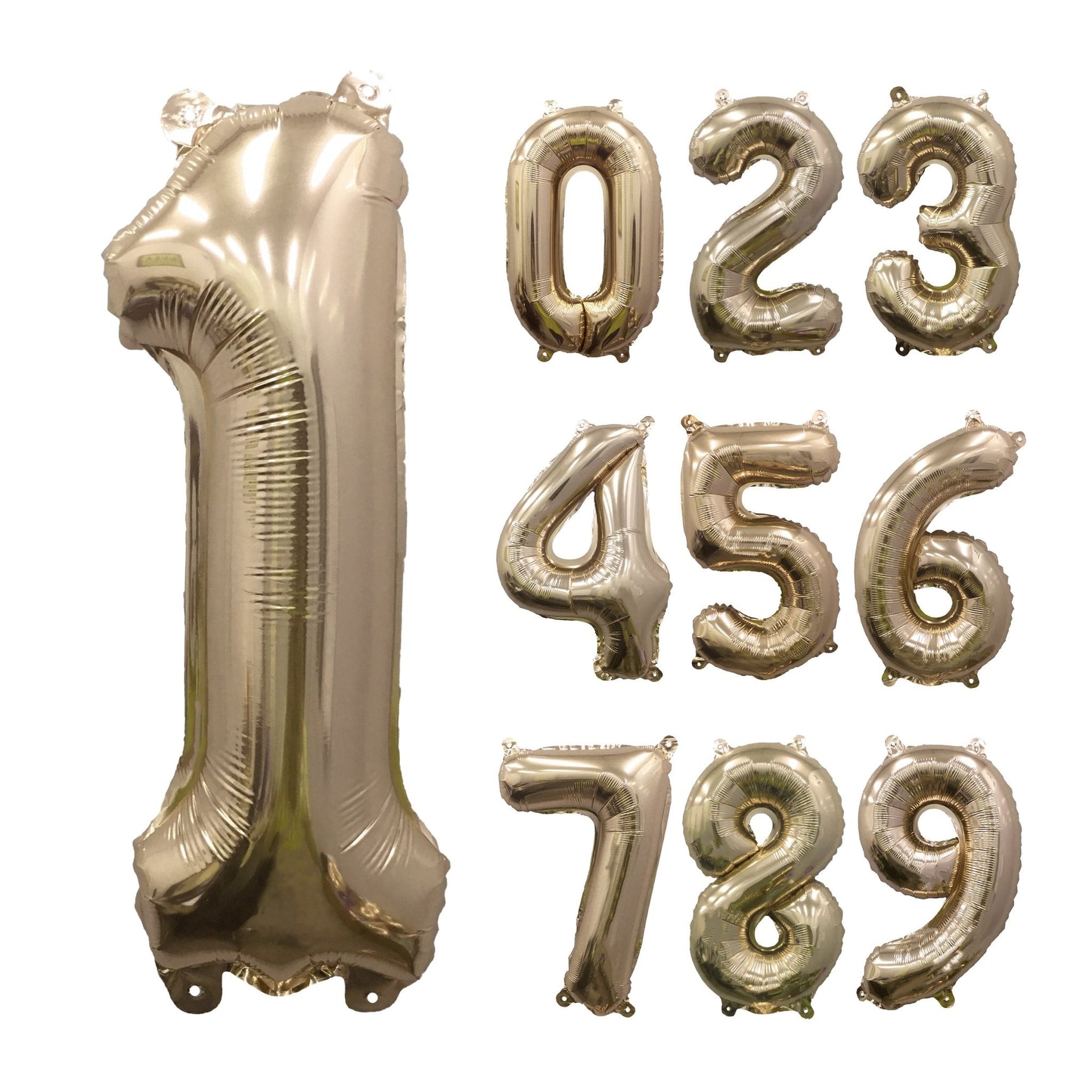 Gold Foil Number Balloon – 32