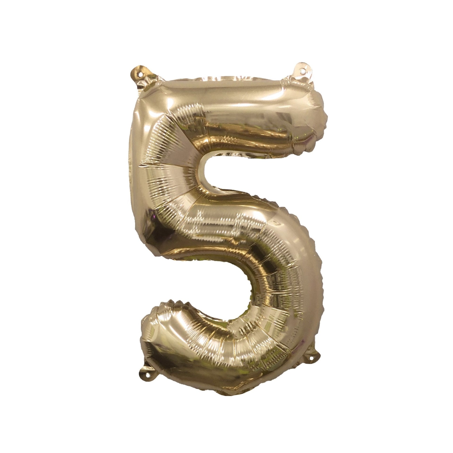 Gold Foil Number Balloon – 32" Party Decor | Ellie’s Party Supply