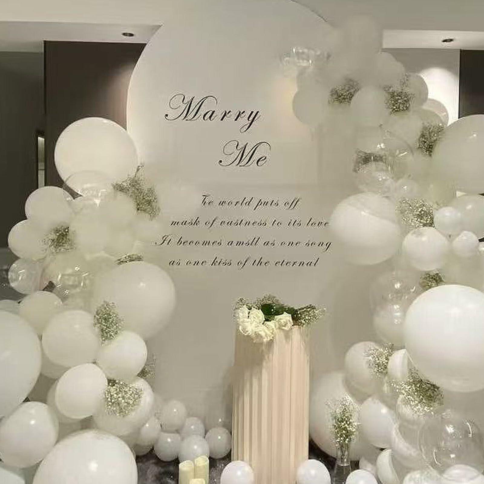 Wedding Arch Frame – 7.2FT Gold Balloon Backdrop Stand