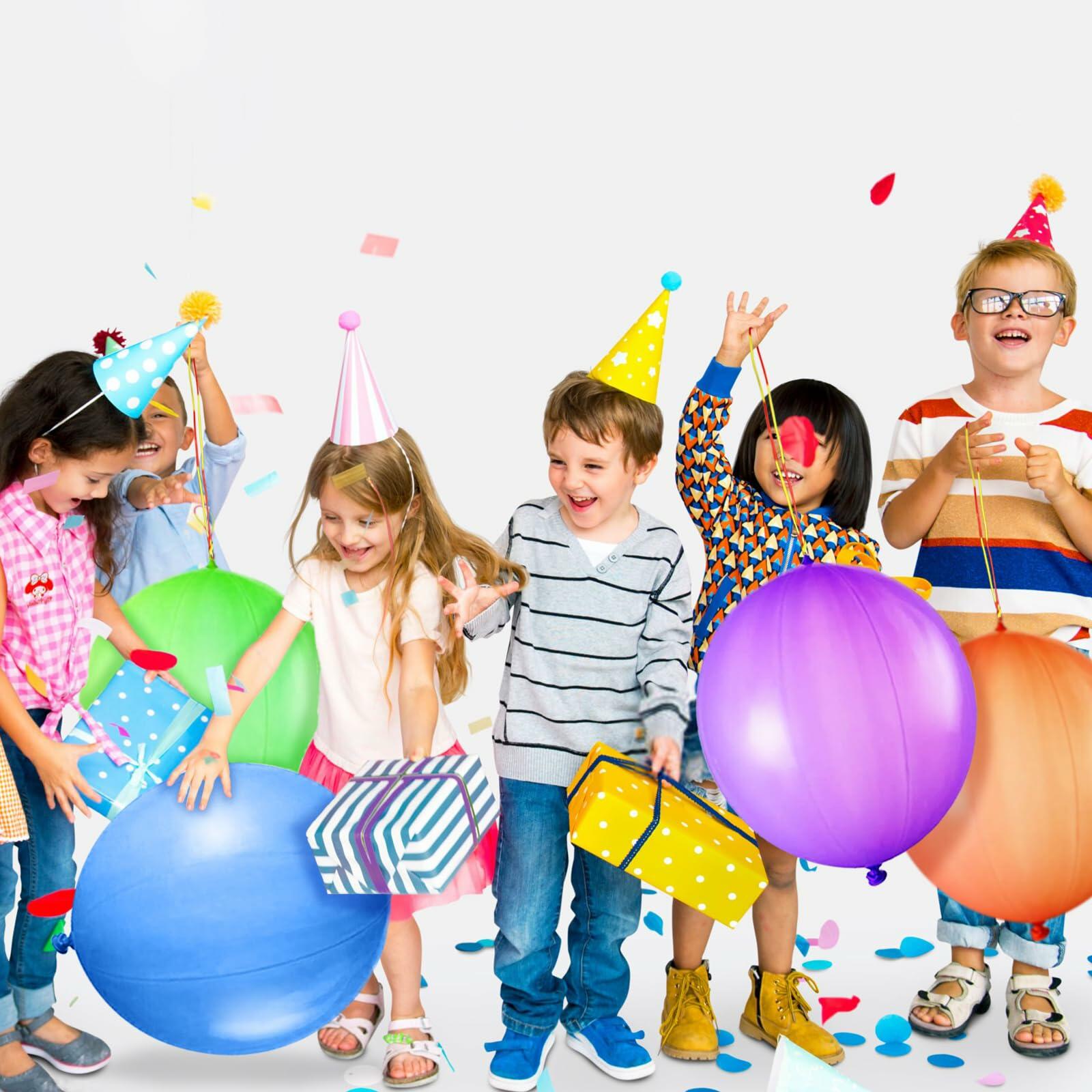 36pcs Kids Party Favors – Easter Balloons & Goodie Bag Fillers