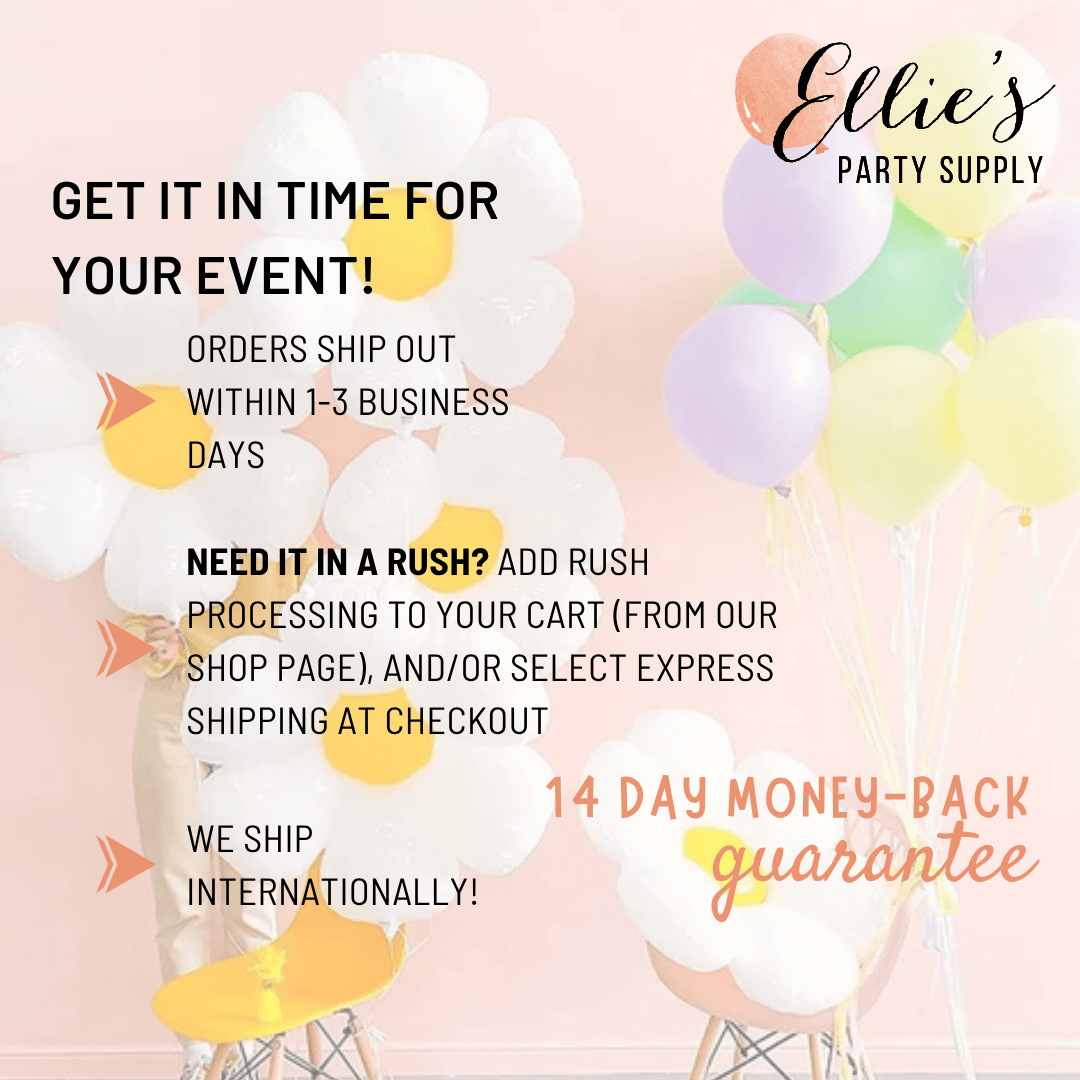 Gold Foil Number Balloon – 32" Party Decor | Ellie’s Party Supply